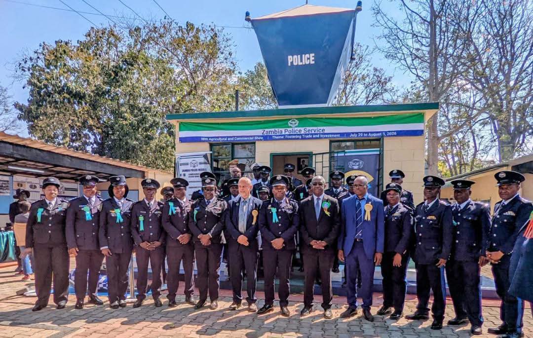 Secretary to the Cabinet Commends Zambia Police Service at Agricultural Show